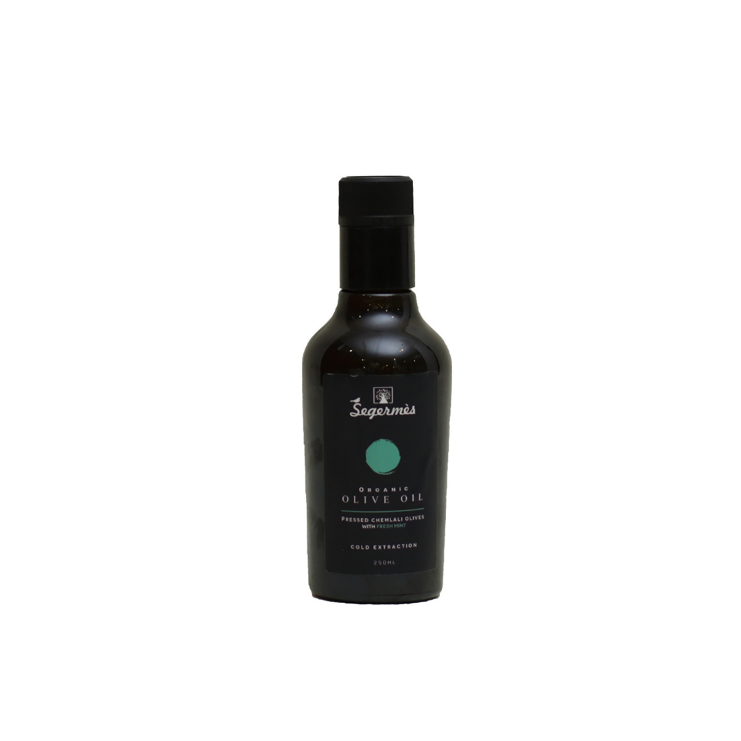 36 Organic Olive Oil Pressed with Fresh Mint – Segermès – Image 1