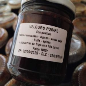 velours poivré